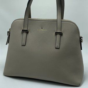 KATE SPADE tan handbag (new york cedar street maise purse in taupe)